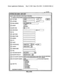 Mobile data processing system moving interest radius diagram and image