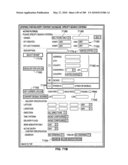 Mobile data processing system moving interest radius diagram and image