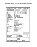 Mobile data processing system moving interest radius diagram and image