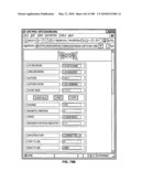 Mobile data processing system moving interest radius diagram and image