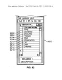 Mobile data processing system moving interest radius diagram and image