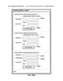 Mobile data processing system moving interest radius diagram and image