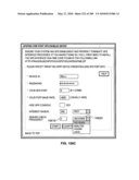 Mobile data processing system moving interest radius diagram and image