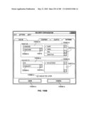 Mobile data processing system moving interest radius diagram and image