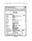 Mobile data processing system moving interest radius diagram and image