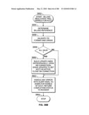 Mobile data processing system moving interest radius diagram and image