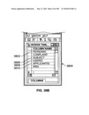 Mobile data processing system moving interest radius diagram and image