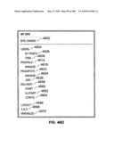 Mobile data processing system moving interest radius diagram and image