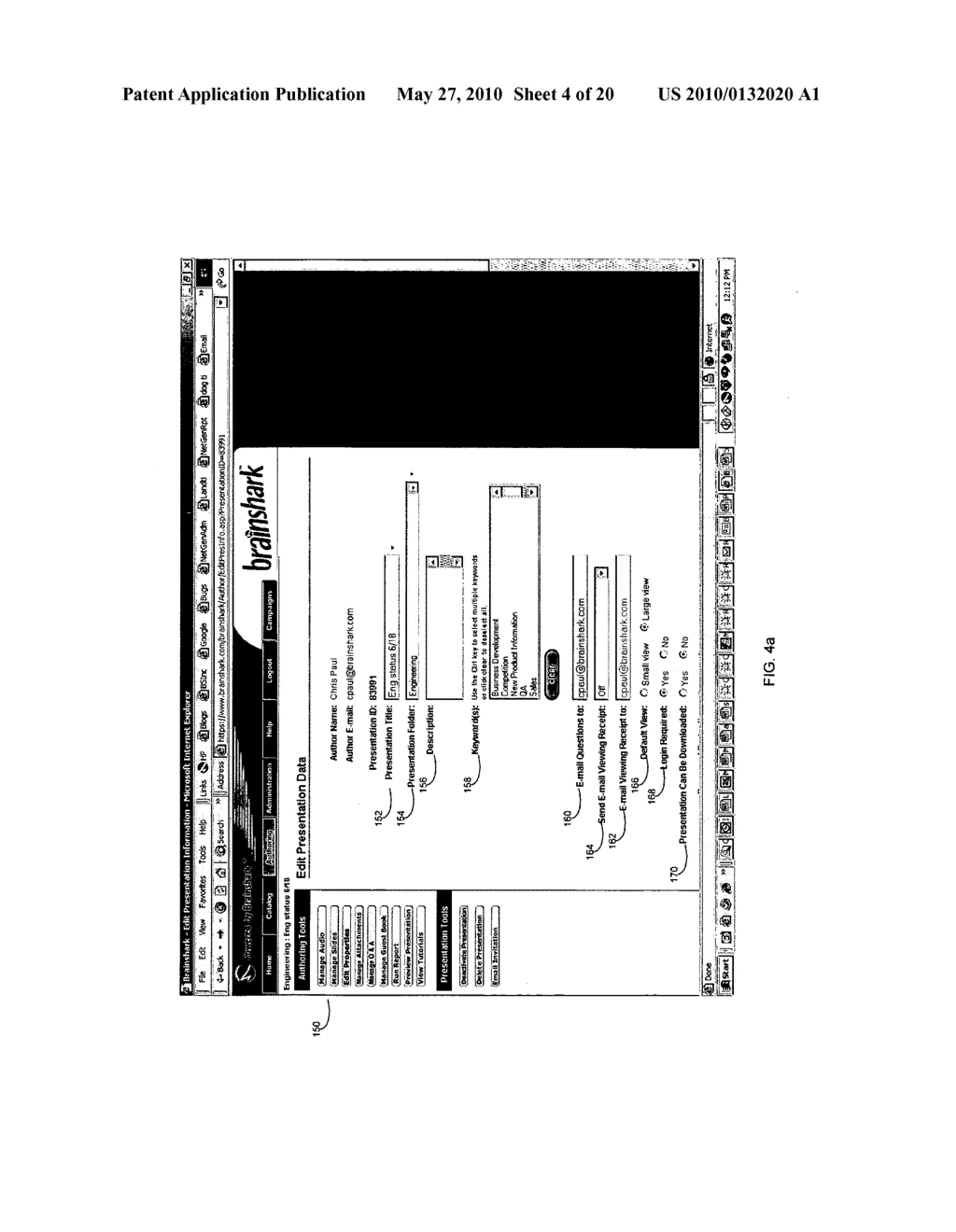 Presentation Management System and Method - diagram, schematic, and image 05