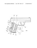 Grip Enhancer Assembly for Handguns diagram and image