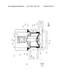 THERMOSTATIC VALVE WITH SLEEVE, THERMAL ENGINE ASSOCIATED WITH A COOLING CIRCUIT INCLUDING SUCH VALVE AND METHOD FOR MAKING THE SLEEVE FOR SUCH VALVE diagram and image