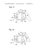 Replaceable brake mechanism for power equipment diagram and image