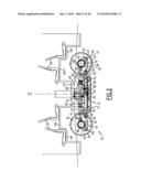 Railway Vehicle Comprising Pivoting Bogies diagram and image