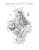 Railway Vehicle Comprising Pivoting Bogies diagram and image