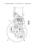 Railway Vehicle Comprising Pivoting Bogies diagram and image