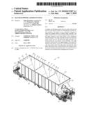 RAIL ROAD HOPPER CAR RIDGE FITTINGS diagram and image