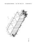 RAIL ROAD HOPPER CAR RIDGE FITTINGS diagram and image