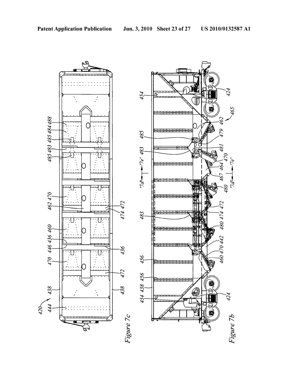 RAIL ROAD HOPPER CAR RIDGE FITTINGS - diagram, schematic, and image 24