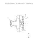 Personal watercraft with reactive suspension and an integrated braking and steering system diagram and image