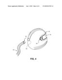 RESPIRATOR HELMET WITH QUICK RELEASE SAFETY LENS diagram and image