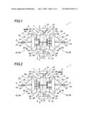 BIDIRECTIONAL GUIDANCE SYSTEM WITH LATERAL OSCILLATION LIMITING, FOR ROAD AXLE GUIDED BY A RAIL ON THE GROUND diagram and image