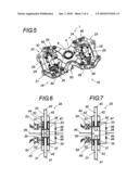 BIDIRECTIONAL GUIDANCE SYSTEM WITH LATERAL OSCILLATION LIMITING, FOR ROAD AXLE GUIDED BY A RAIL ON THE GROUND diagram and image