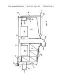 Combined gravity separation-filtration for conducting treatment processes in solid-liquid systems diagram and image