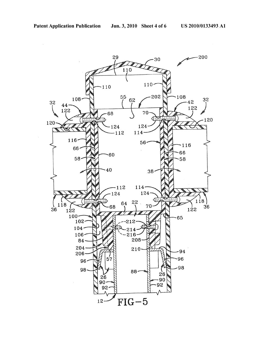 FENCING SYSTEM AND POST INSERT FOR USE THEREWITH - diagram, schematic, and image 05