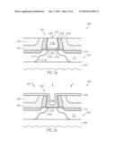 HIGH-K GATE ELECTRODE STRUCTURE FORMED AFTER TRANSISTOR FABRICATION BY USING A SPACER diagram and image