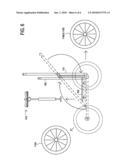 Disc Golf Equipment Cart diagram and image