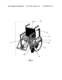 METHOD AND APPARATUS FOR TRANSFERRING A WHEELCHAIR BOUND PERSON diagram and image