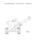 Articulated Combine With Unloading and Rear Bogey Steering Architecture diagram and image