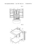 STRUCTURE FOR MODIFYING HEIGHT OF SHELF AND REFRIGERATOR HAVING THE SAME diagram and image