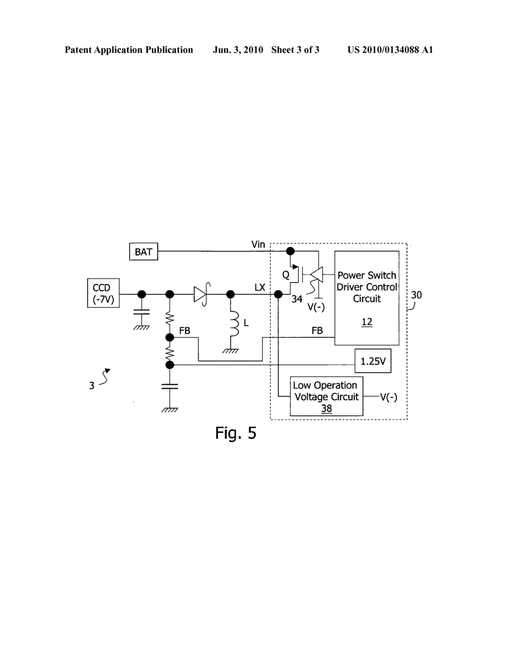 Inverter circuit and method for supplying an inverted voltage - diagram, schematic, and image 04