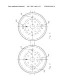 METHOD OF POSITIONING SENSORS FOR TWINNED WHEELS OF A VEHICLE diagram and image