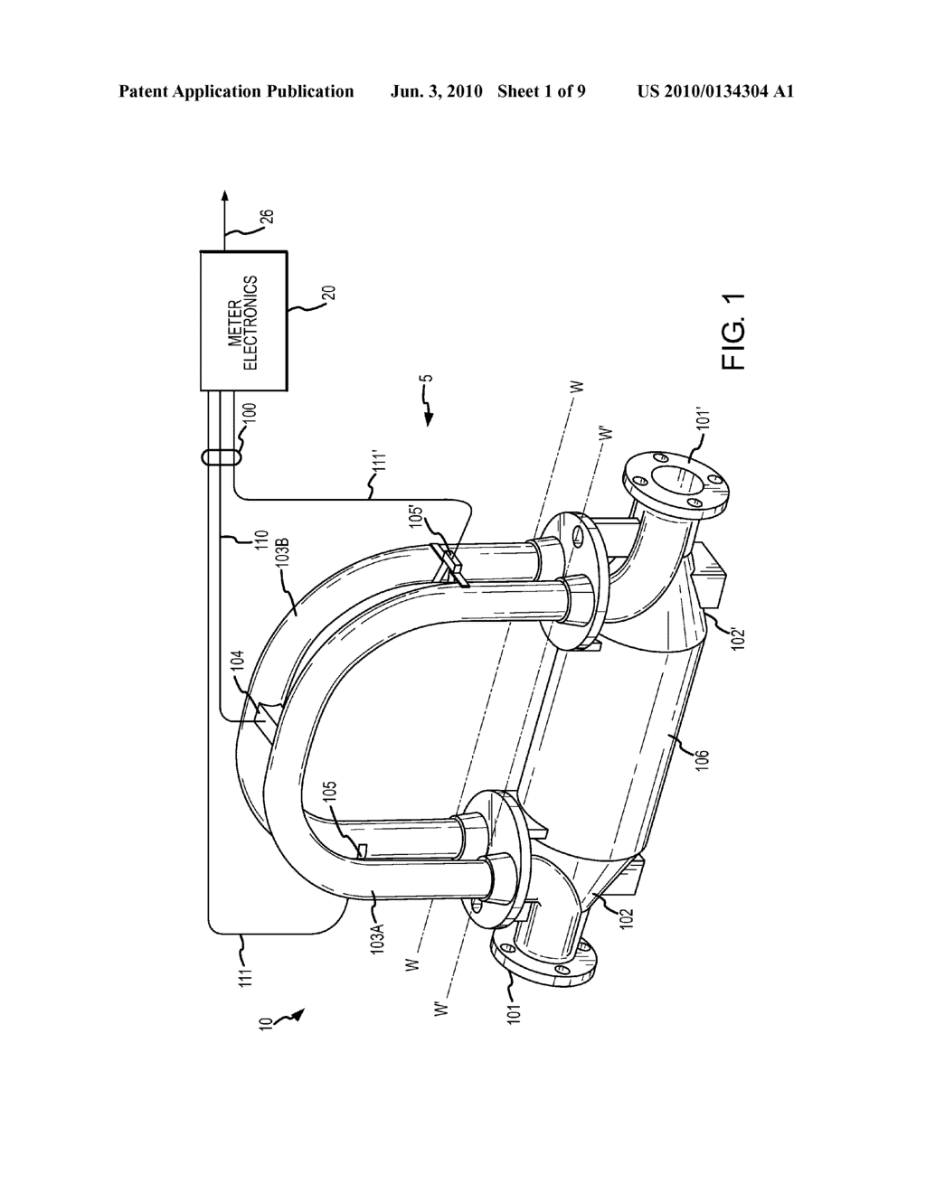 VIBRATORY FLOW METER AND METHOD FOR CORRECTING FOR ENTRAINED GAS IN A FLOW MATERIAL - diagram, schematic, and image 02