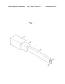 PROBE AND ANTENNA USING WAVEGUIDE diagram and image