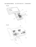 DATA INPUT DEVICE BY DETECTING FINGER S MOVING AND THE INPUT PROCESS THEREOF diagram and image