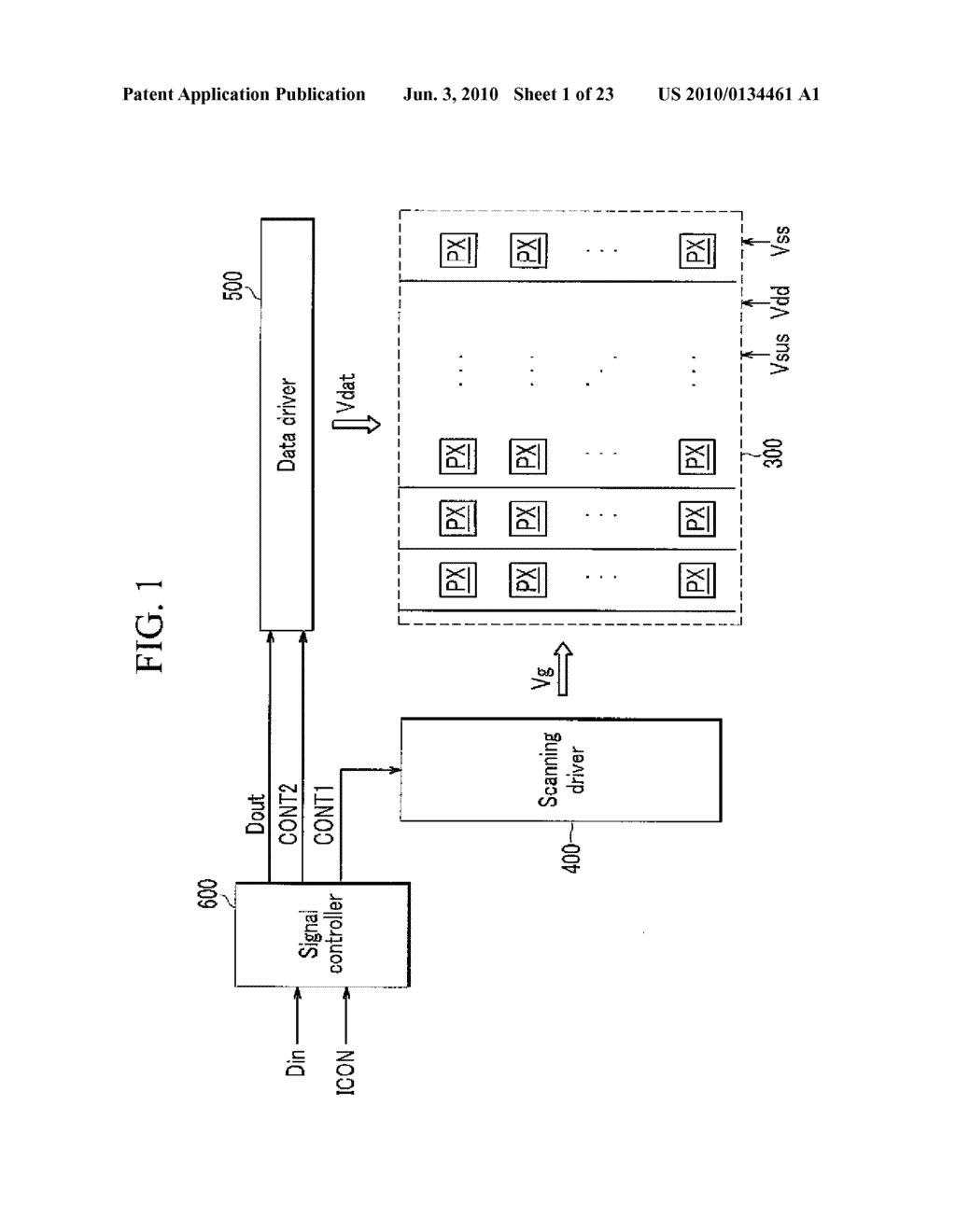 DISPLAY DEVICE AND METHOD OF DRIVING THE SAME - diagram, schematic, and image 02