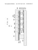 LIQUID DROPLET EJECTION APPARATUS, METHOD FOR MANUFACTURING ELECTRO-OPTIC DEVICE, ELECTRO-OPTIC DEVICE, AND ELECTRONIC EQUIPMENT diagram and image