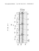 LIQUID DROPLET EJECTION APPARATUS, METHOD FOR MANUFACTURING ELECTRO-OPTIC DEVICE, ELECTRO-OPTIC DEVICE, AND ELECTRONIC EQUIPMENT diagram and image