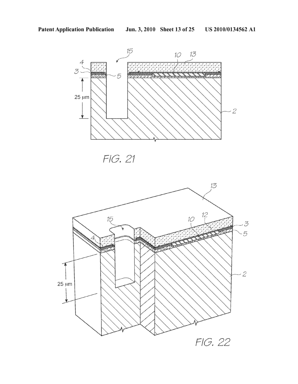 INKJET PRINTHEAD WITH FIRST AND SECOND NOZZLE PLATES - diagram, schematic, and image 14