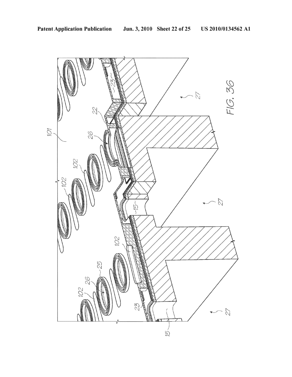 INKJET PRINTHEAD WITH FIRST AND SECOND NOZZLE PLATES - diagram, schematic, and image 23