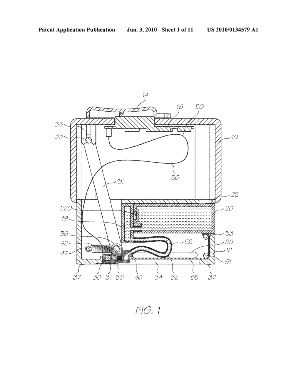 Hand Operated Marking Device Incorporating Printer With Movable Printhead And Replaceable Cartridge - diagram, schematic, and image 02