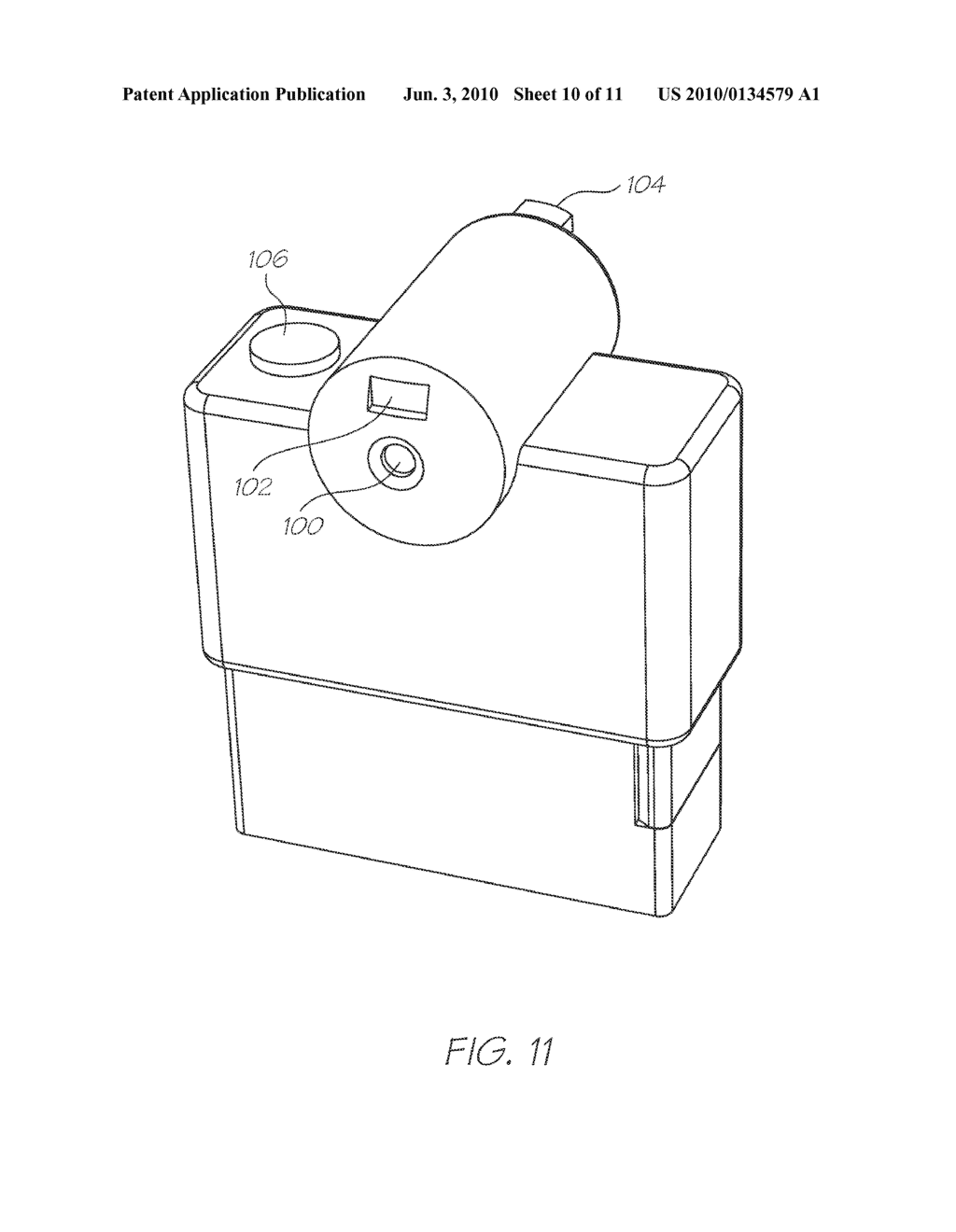 Hand Operated Marking Device Incorporating Printer With Movable Printhead And Replaceable Cartridge - diagram, schematic, and image 11