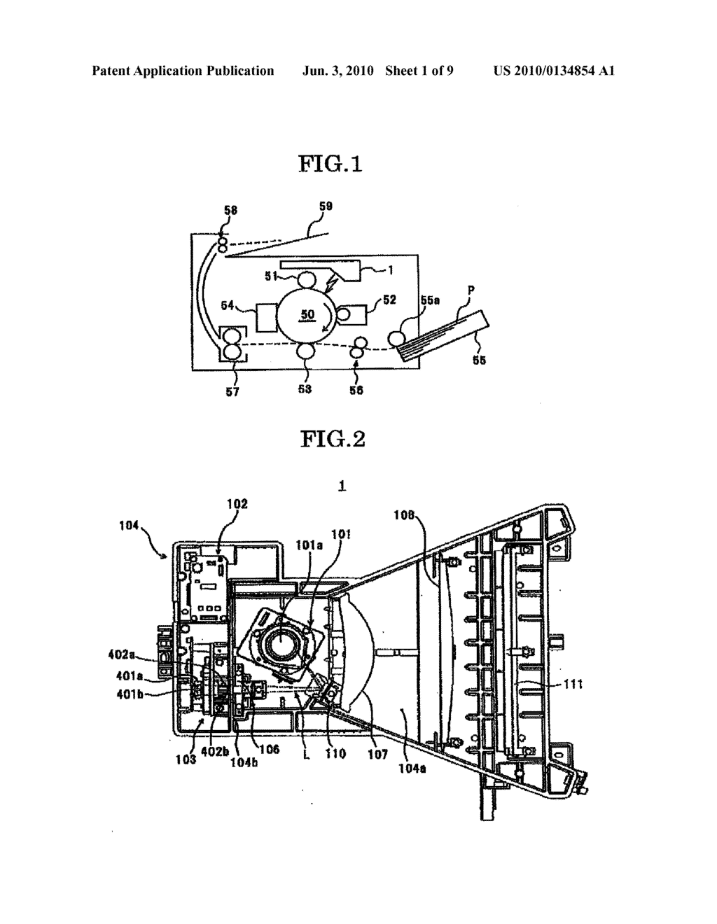 OPTICAL SCANNER AND IMAGE FORMING DEVICE USING THE OPTICAL SCANNER - diagram, schematic, and image 02