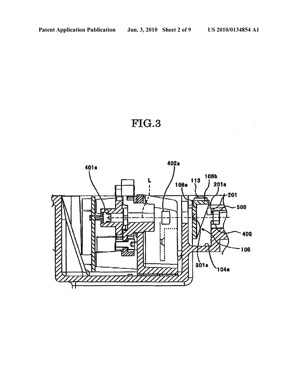 OPTICAL SCANNER AND IMAGE FORMING DEVICE USING THE OPTICAL SCANNER - diagram, schematic, and image 03