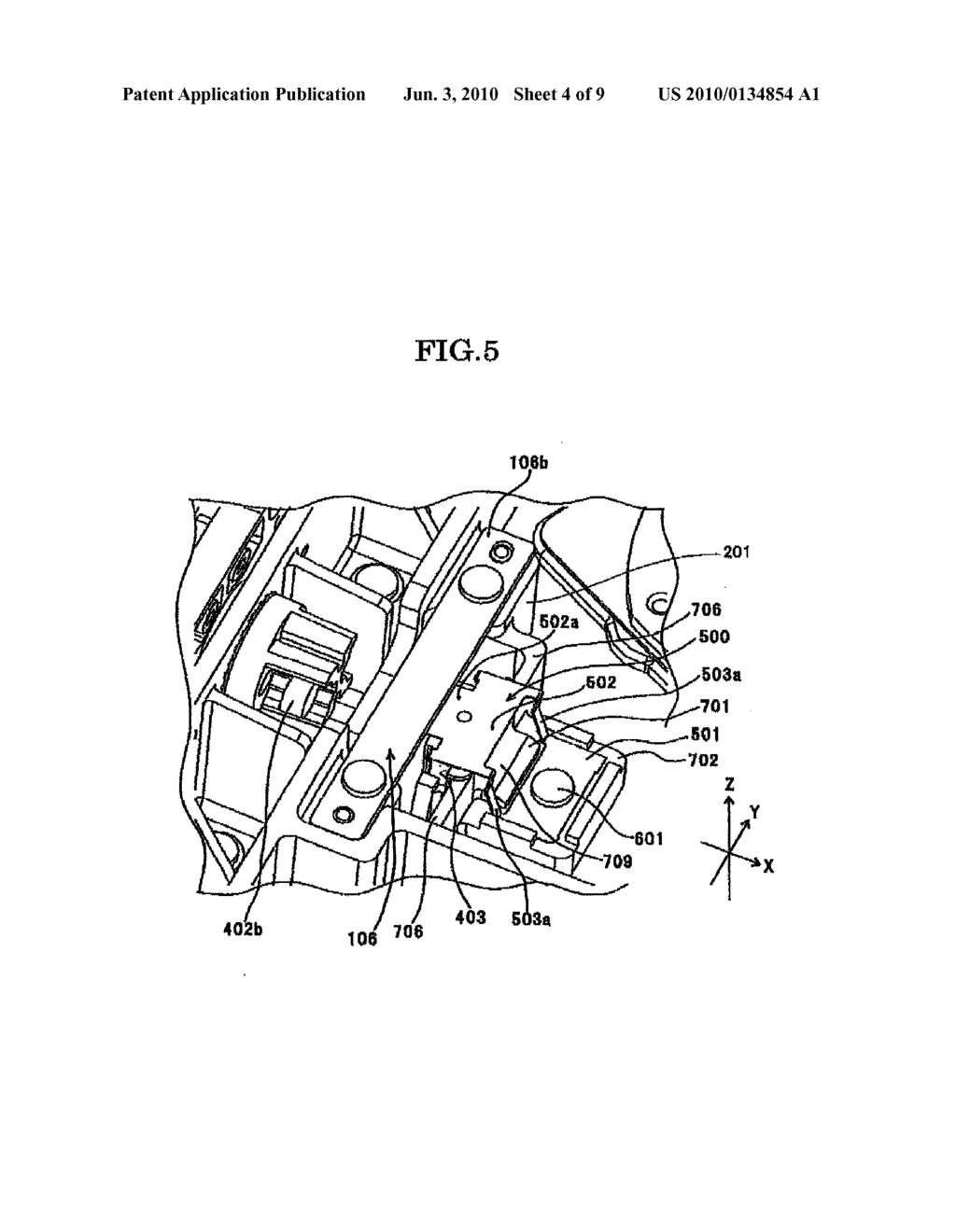 OPTICAL SCANNER AND IMAGE FORMING DEVICE USING THE OPTICAL SCANNER - diagram, schematic, and image 05