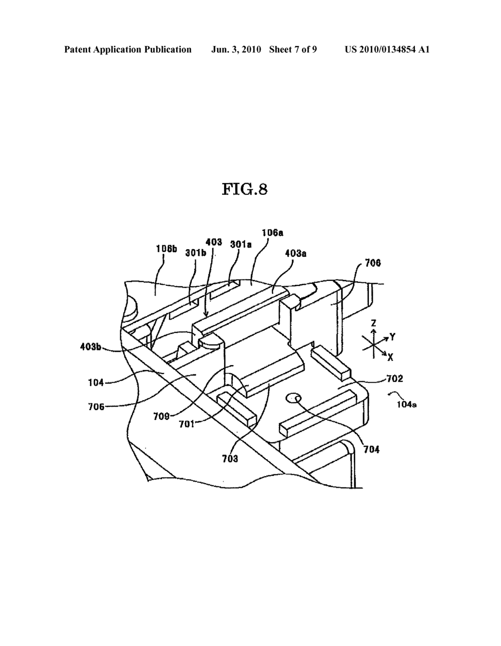 OPTICAL SCANNER AND IMAGE FORMING DEVICE USING THE OPTICAL SCANNER - diagram, schematic, and image 08