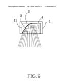 LED lighting fixture diagram and image